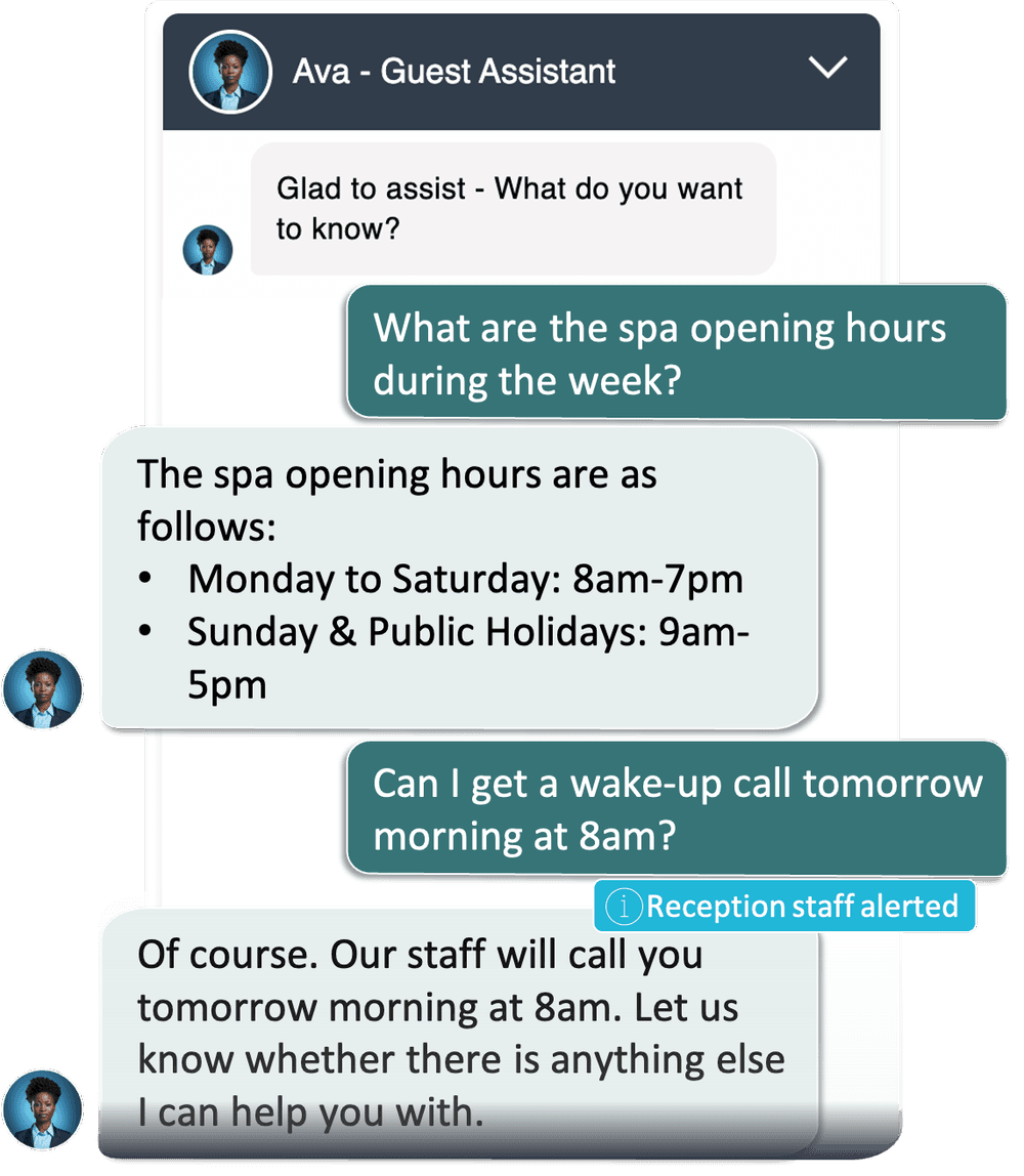 24/7 Automated Guest Assistance